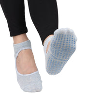 Silikon Tabanlı Bilek Babet Çorap (Açık Mavi)