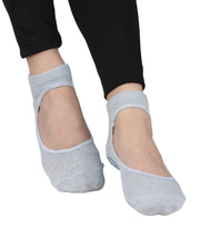 Silikon Tabanlı Bilek Babet Çorap (Açık Mavi)