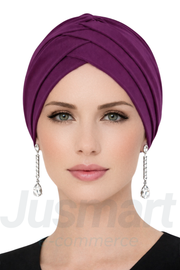 Çapraz 3 Bantlı Tesettür Bonesi