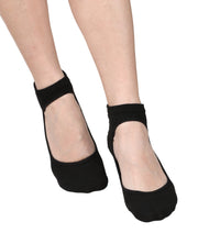 Silikon Tabanlı Bilek Babet Çorap (Siyah)