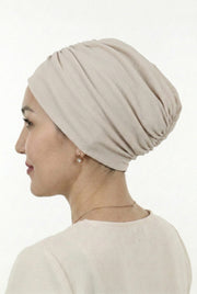 Düğümlü Dış Bone Hazır Model (Bej)