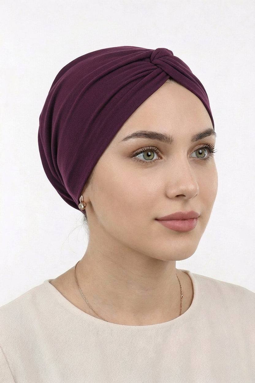 Düğümlü Dış Bone Hazır Model (Mürdüm)