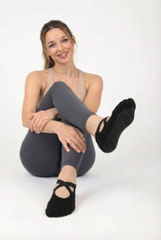 Silikon Tabanlı Babet Çorap (Siyah)