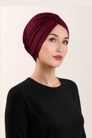 Düğümlü Dış Bone Hazır Model (Bordo)