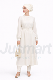 Pamuklu Fırfırlı Topuz Bonesi (Kaymaz – Dikişsiz - Silikonlu)