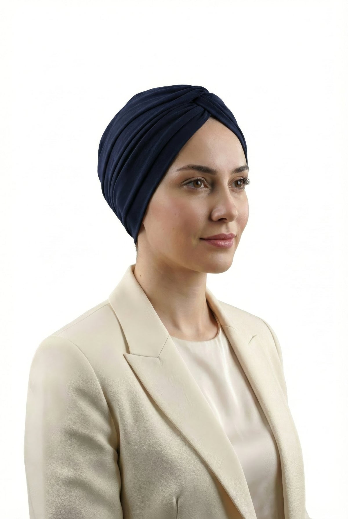 Düğümlü Dış Bone Hazır Model (Lacivert)