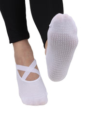 Silikon Tabanlı Babet Çorap (Beyaz)