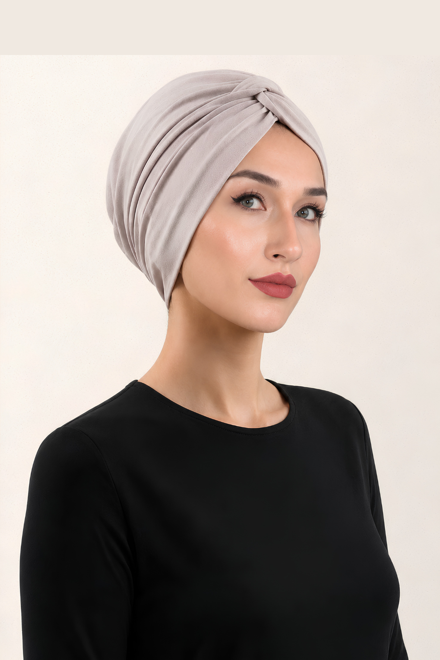 Düğümlü Dış Bone Hazır Model (Bej)