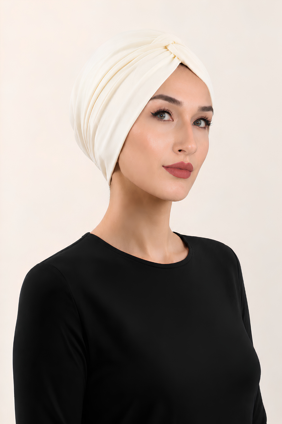 Düğümlü Dış Bone Hazır Model (Ekru)