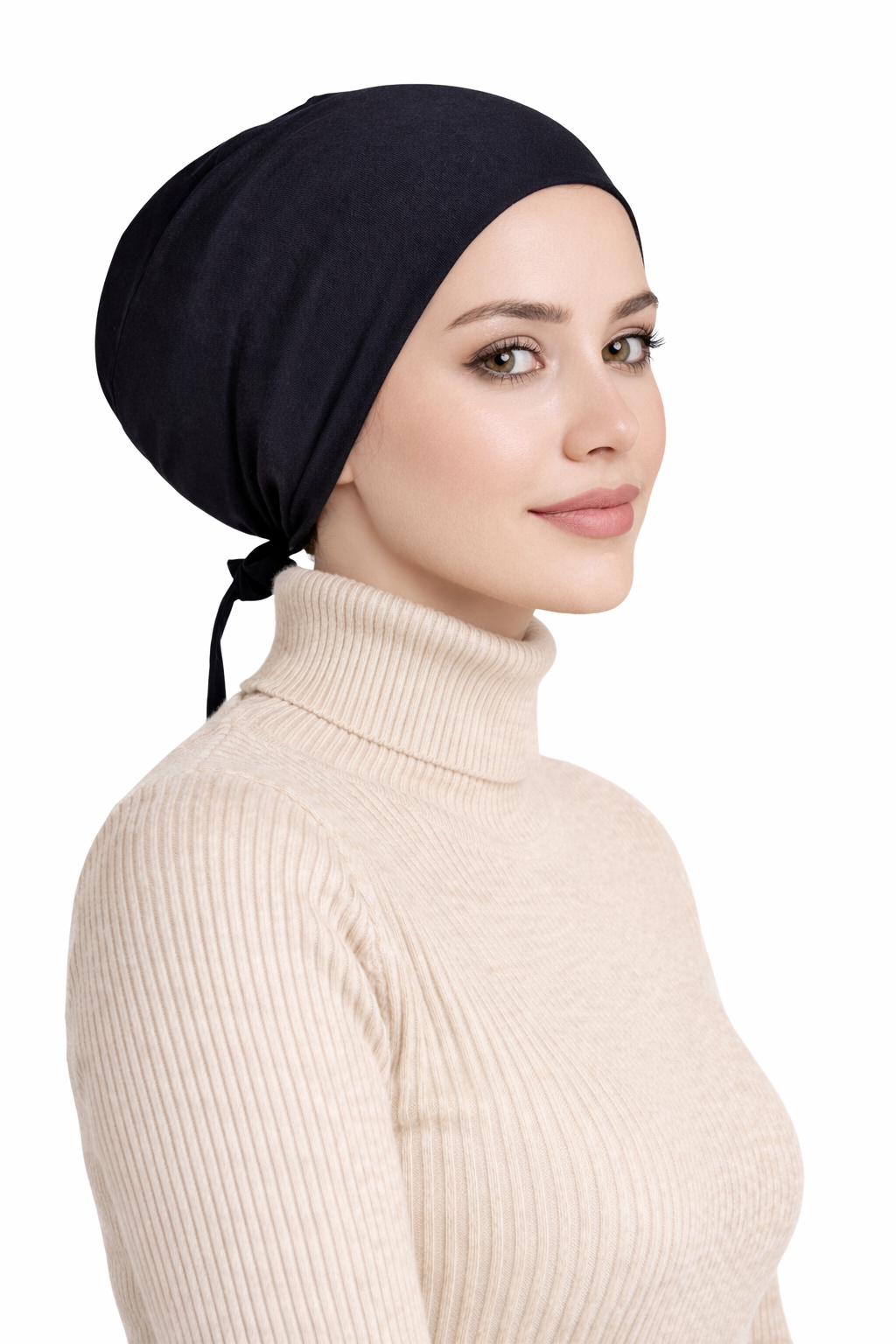 Kaymayan Tesettür Bonesi (Siyah)